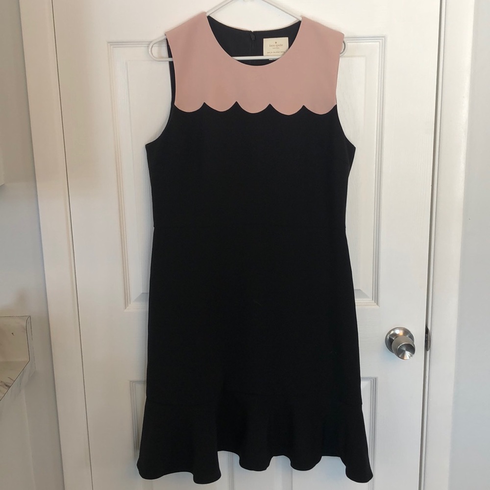 Kate Spade Dress Size 16 in Black and dusty Pink